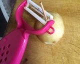 見た目豪華？リボンポテトフライ作り方1写真