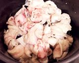 豚バラ薄切りで簡単☆角煮風の豚丼作り方3写真
