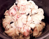 豚バラ薄切りで簡単☆角煮風の豚丼作り方3写真