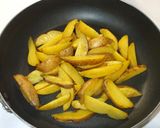 じゃがいも揚げる揚げ煮♪フライドポテト♪作り方5写真
