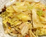 あんかけキャベツの焼きそば作り方5写真