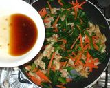 豚肉の野菜炒め♪梅干し梅肉ソースで味付け作り方10写真