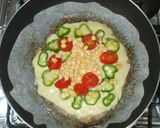 大きなハンバーグピザ♪簡単時短作り方6写真