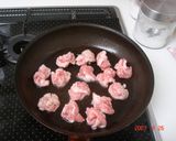 薄切り肉の酢豚作り方2写真