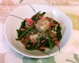 ほうれん草と高野豆腐のおひたし作り方4写真