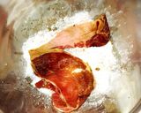 チャーシューの煮汁で！豚肉の竜田揚げ。作り方2写真