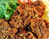 チャーシューの煮汁で！豚肉の竜田揚げ。作り方4写真