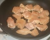 ★フライパンで簡単！鶏肉と里芋の煮物★作り方2写真