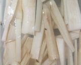 桜とウドと豆腐のお吸い物　浪速の料亭の味作り方4写真
