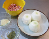 煮るだけ簡単☆新玉ねぎの丸ごとスープ作り方1写真
