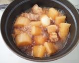 味しみる　とろ～っと大根と豚バラの煮物作り方5写真