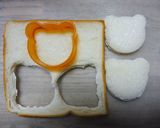 チョコスライスサンドのパンダちゃん作り方1写真