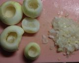 新玉ねぎ de 肉詰め♡作り方2写真