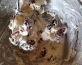 スライス生チョコクランベリーチーズ作り方2写真