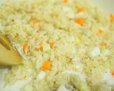 ぬか漬け野菜の玄米炒飯作り方3写真