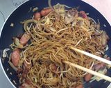 卵とチーズで包む　子供が好きな焼きそば♪作り方5写真