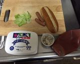 ガッツリ食べたい朝食☆簡単レタスドッグ作り方1写真