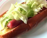 ガッツリ食べたい朝食☆簡単レタスドッグ作り方5写真