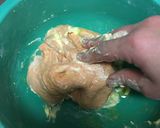 「伊藤園1日分の野菜」で手ごねパン作り方8写真