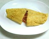 簡単リッチなハム入りオムレツ作り方10写真