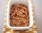 常備菜　肉味噌と揚げごぼうの和えもの作り方6写真