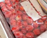 フローズンストロベリー★苺の冷凍保存作り方4写真