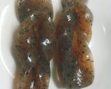 鳥皮とこんにゃくときのこの煮物作り方3写真