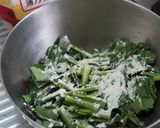 サクッと甘い! のらぼう菜のかき揚げ作り方4写真
