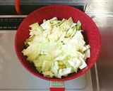 キャベツと油揚げの甘味噌炒め作り方5写真