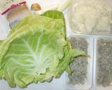 キャベツ・じゃこ簡単チャーハン♪残りご飯作り方1写真