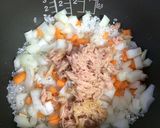 炊飯器におまかせ！洋風炊き込みご飯作り方3写真