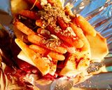 ぺったんこハンバーグと野菜のロースト作り方8写真