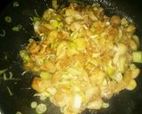 鶏皮とネギの生姜焼き風煮作り方6写真