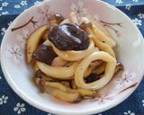 くにしゃんのイカとキノコのみそ炒め♪作り方6写真