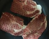 豚で★玉ねぎソースステーキ〜★作り方3写真