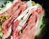 超ヘルシー！野菜てんこ盛り納豆お好み焼き作り方8写真