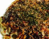 超ヘルシー！野菜てんこ盛り納豆お好み焼き作り方13写真