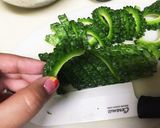 ついつい手が伸びる♫ゴーヤーのフライ☆作り方1写真
