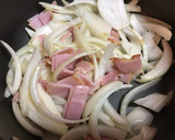 ヒミツ♡のふわふわ卵とレタスのスープ作り方3写真