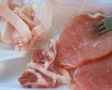 ★梅肉・山海ぶし入りの豚ショウガ焼き作り方4写真