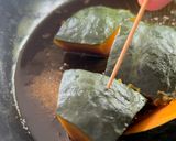 【かぼちゃの煮物】はちみつバター醤油作り方2写真