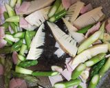 タケノコとアスパラの濃厚クリームパスタ作り方4写真