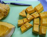 簡単！かぼちゃとわかめのそぼろ煮作り方2写真