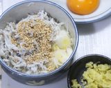 釜揚げしらす丼：シンプルな基本のスタイル作り方2写真