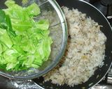 キャベツ・じゃこ簡単チャーハン♪残りご飯作り方7写真