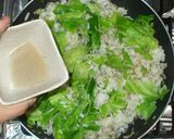 キャベツ・じゃこ簡単チャーハン♪残りご飯作り方8写真