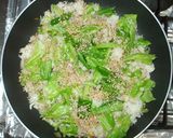 キャベツ・じゃこ簡単チャーハン♪残りご飯作り方10写真