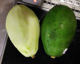 青パパイヤと大葉の和風サラダ♡作り方1写真