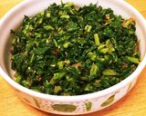 栄養たっぷり☆大根の葉っぱ炒め作り方10写真