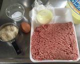 ストックOK：蒸し肉団子作り方1写真